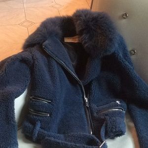Authentic Burberry Shearling  Jacket
